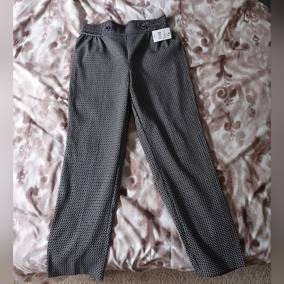 Ophelia Roe jaquard pant size L - Picture 2 of 6
